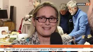 Umbria Tv: Una nuova vita per gli elettrodomestici grazie al Repair Cafè Perugia