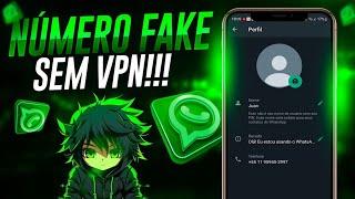 CHEGOU! GERADOR DE NÚMEROS VIRTUAIS PARA USAR WHATSAPP SEM CHIP FÍSICO E RECEBER SMS (NÚMERO FAKE)