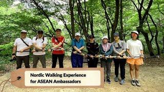 Nordic Walking Experience for ASEAN Ambassadors