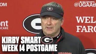 Kirby Smart discusses thought process during OT, praises QB Haynes King, Georgia Tech