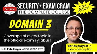 CompTIA Security+ SY0-701 - DOMAIN 3 COMPLETE