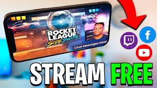 How To STREAM MOBILE GAMES to Twitch, YouTube, Facebook with FACECAM (NO CAPTURE CARD)(iOS/Android)