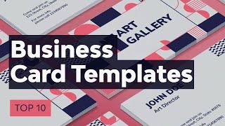 Top 10 Business Card Trends & Templates