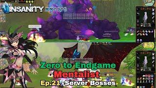 Insanity FlyFF - ZTE Mentalist Series Ep.21 - Server Bosses!