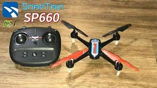 Snaptain SP660 | 720p Wi-Fi FPV Camera Drone Unboxing and Flight