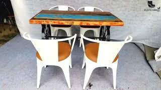 Antique Reclaimed Design Restaurant Cafe Furniture