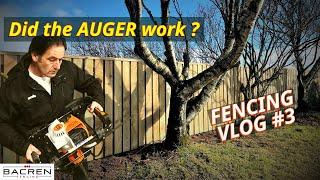 Wooden Fencing Installation | Hit & Miss timber fence VLOG #3 Bacren Fencing