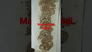 mahi mehndi designs #henna mehndi#youtube shorts #shorts talent search