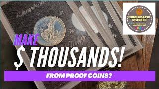 How to make lots of money on proof Ike dollars!