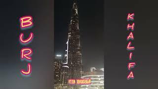 #wonderful lightning of BURJ KHALIFA #building #marsokinse mixtv