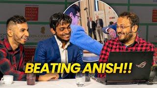 "I never thought I would beat Anish my entire life!" Aravindh after beating Anish in Prague Masters