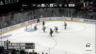 The Hat Trick: Utah Hockey Club puts on a show In OT victory over LA Kings