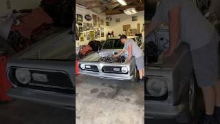 69 Plymouth Barracuda Cold Start #nonamenationals