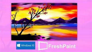 Microsoft Fresh Paint Tutorial for beginners