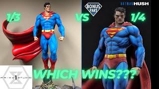 HUSH SUPERMAN 1/4 Scale vs 1/3 Scale | Prime 1 Studios