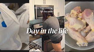 DAY IN THE LIFE VLOG| COOK WITH ME‍