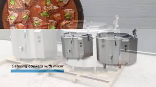 Cooker mixer NORMIT /  Profesionální varné zařízení s míchadlem / Котел пищеварочный с миксером