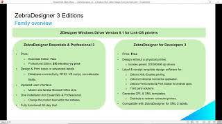Zebra DevTalk | Comprehensive Label Design Tool | December 2019