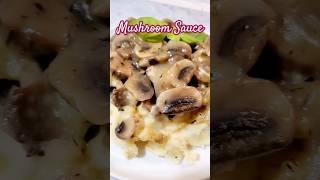  Mushroom Sauce with Mashed Potato #recipe #dinner #shortvideo #food #easyrecipe #youtubeshorts