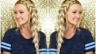 Chunky Dutch Side Braid Tutorial | Makenna Ashley