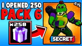 I Opened 250 EXCLUSIVE 6 PRESENTS And Got ___? (Five Nights TD)