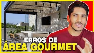 ÁREA GOURMET - ERROS DE DECORAÇÃO QUE DESVALORIZAM SUA CASA