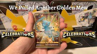 Pokémon Opening - We Pulled Another Golden Mew From Celebrations!