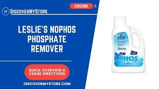 Leslies NoPHOS Phosphate Remover