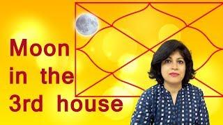 Moon in 3rd house of your horoscope