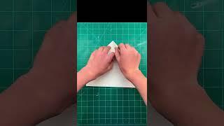 Plasma Y paper airplane by Foldable Flight #shorts