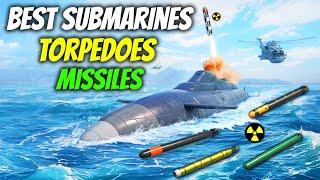 The Most Complete Submarine Guide In Modern Warships - Best Tier 3 Submarines,Torpedoes,Missiles