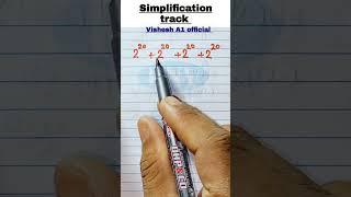 Simplification Track | Simplification short track | math short tracks | #shorts #maths #shortvideo