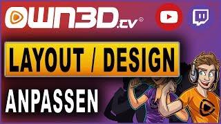 Own3d.tv Overlays und Designs anpassen