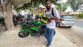 @jattprabhjot le aya Kawasaki ki New Bike 