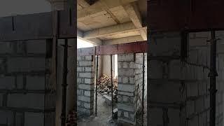 Block wall work #civil #shortvideo #shorts #short #wall #construction