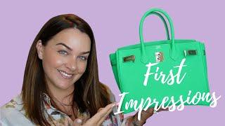 FIRST IMPRESSIONS OF THE HERMES BIRKIN - FROM A FORMER HATER