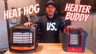 #153 Heat Hog vs Heater Buddy - Heat Hog 18,000 BTU Portable Propane Heater Review