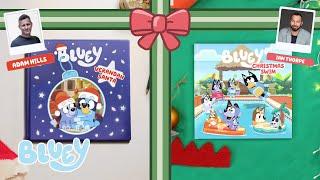 Bluey Holiday Bedtime Stories  Verandah Santa & Christmas Swim! | Bluey Book Reads  | Bluey