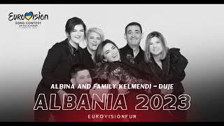 Albina & Kelmendi Family - DUJE (Official Instrumental) #enismullajmusic #eurovision2023