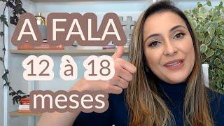 Como estimular a FALA e LINGUAGEM em bebês de 12 a 18 meses