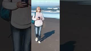 Sunrise Walk On Twin Rocks Beach | Oregon Coast | Rockaway Beach Oregon | Nice Places | #shorts