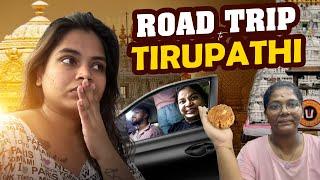 திருப்பதி லட்டு -க்காக திருப்பதி போறோம் | Enroute To திருப்பதி தேவஸ்தானம் | Keerthi Shrathah