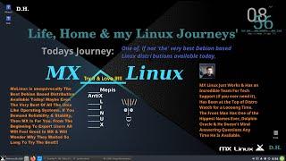 MX Linux Install, Tweaks & Walk A Bout. MX Just Rocks. Best Distribution 0ut There! PS No Arch Video