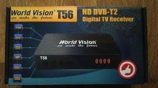 Обзор приставки (Т2) World Vision T56