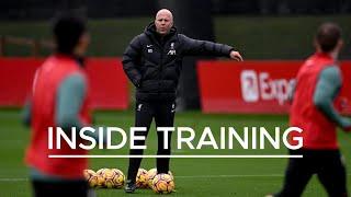 Arne Slot Rages at Robertson in Liverpool training today "You are Out!!" Tempers Flare