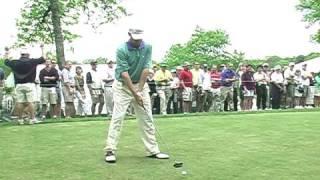 Davis Love III swing.Driver Shot.