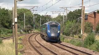 ECML TRAINS at Oakleigh Park, London