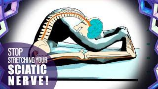 Stop Stretching Your Sciatic Nerve! (Yoga Anatomy Lesson)