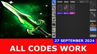 *ALL CODES WORK* [FREE] Slayer's MM2 ROBLOX | SEPTEMBER 27, 2024