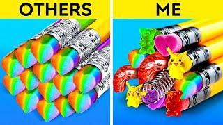 Mind-Blowing School Hacks That Will Amaze You || Easy DIY School Crafts and Ideas by 123 GO! LIKE